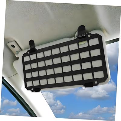 Car Sun Visor Glasses Storage Modification Accessories Tactical Multi-functional Vehicle Mounting Plate Storage Modification