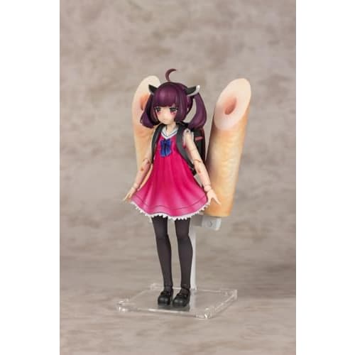 PM Office A Plafia Tohoku Kiritan Mini Figure Set, Approximately 120mm Tall, 1/12 Scale, Pre-Colored Plastic Model Kit, PP249