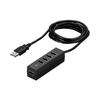 BUFFALO Both USB Hubs Both USB Ports Adopt USB 2.0 Hub 5 Port Type Black BSH5UD20BK