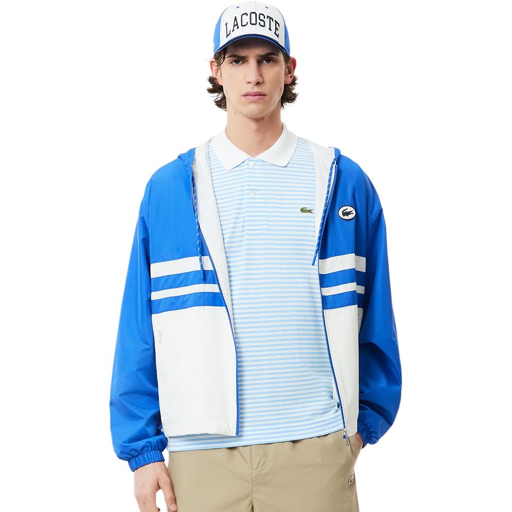 LACOSTE Jackets & Coats Men's Blue White BH1174-ITV
