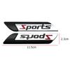 Car Fender Side Badge Sticker for Toyota Sport Logo Yaris Corolla 4Runner Avalon CHR Auto Body Emblem Exterior Accessories
