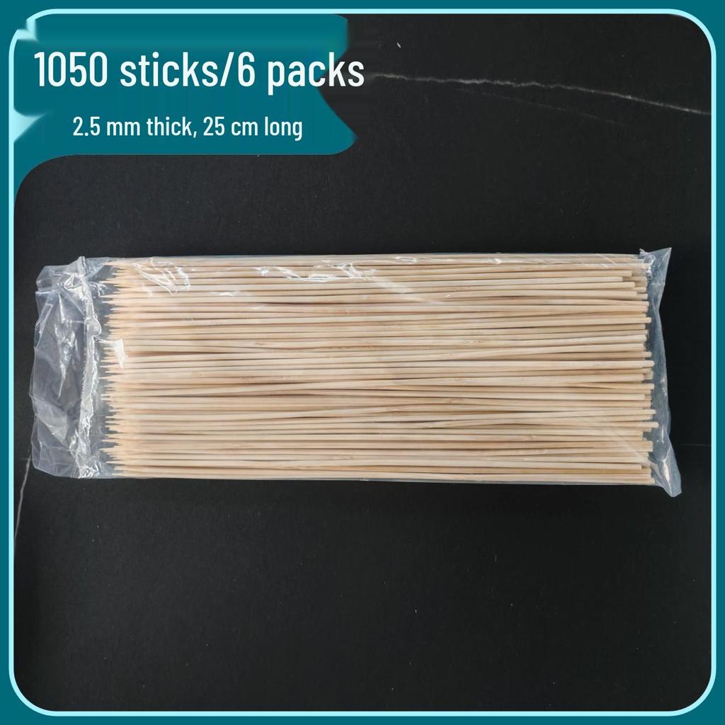 Disposable Bamboo Skewers for BBQ, Mutton, Spicy Hot Pot, Grilled Sausage, and Starch Sausage
