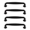 4Pcs Modern Cabinet Handles European Style Aluminum Alloy Drawer Pulls Cupboard Door Pulls for Kitchen Dresser Furniture
