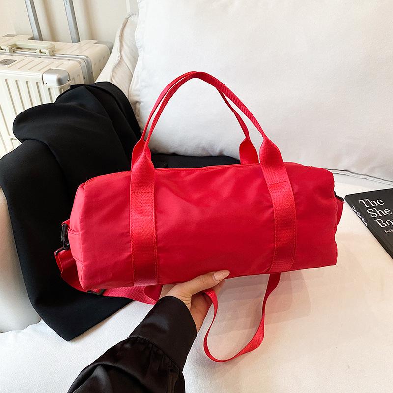 Casual Quilted Nylon Pillow Bag for Women Minimalist Handbag Fashion Shoulder Bag