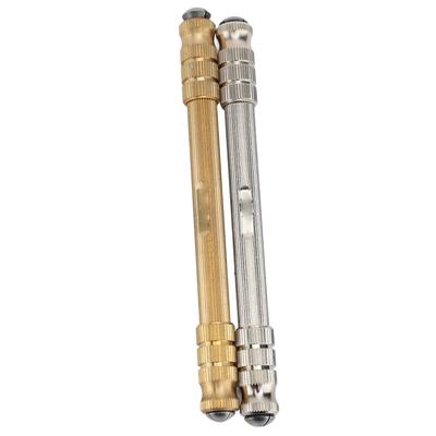 2pcs Pin Vise Hand Drill Double Headed High Strength Watchmaker Hand Drill Pin Vise for Home