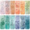 12 Pieces of Magnetic Bookmarks, Space and Starry Sky Bookmarks, Magnetic Folder Tags, Bookmarks, Book Enthusiasts