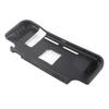 For Switch Protective Case Cover Soft Silicone Ultrathin TPU Game Console Protective Cover with Ergonomic Grip Black