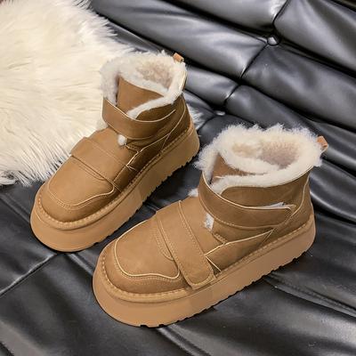 Módní dámské boty Zimní teplé plyšové ležérní pohodlné 2024 horký výprodej Dámské teplé ploché s protiskluzovými dámskými sněhulemi Botines Mujer