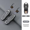 Fashion Car Key Case Cover Shell For Porsche Panamera Spyder Carrera Macan Cayman Cayenne 911 970 981 991 Keychain Fob Accessory QF9