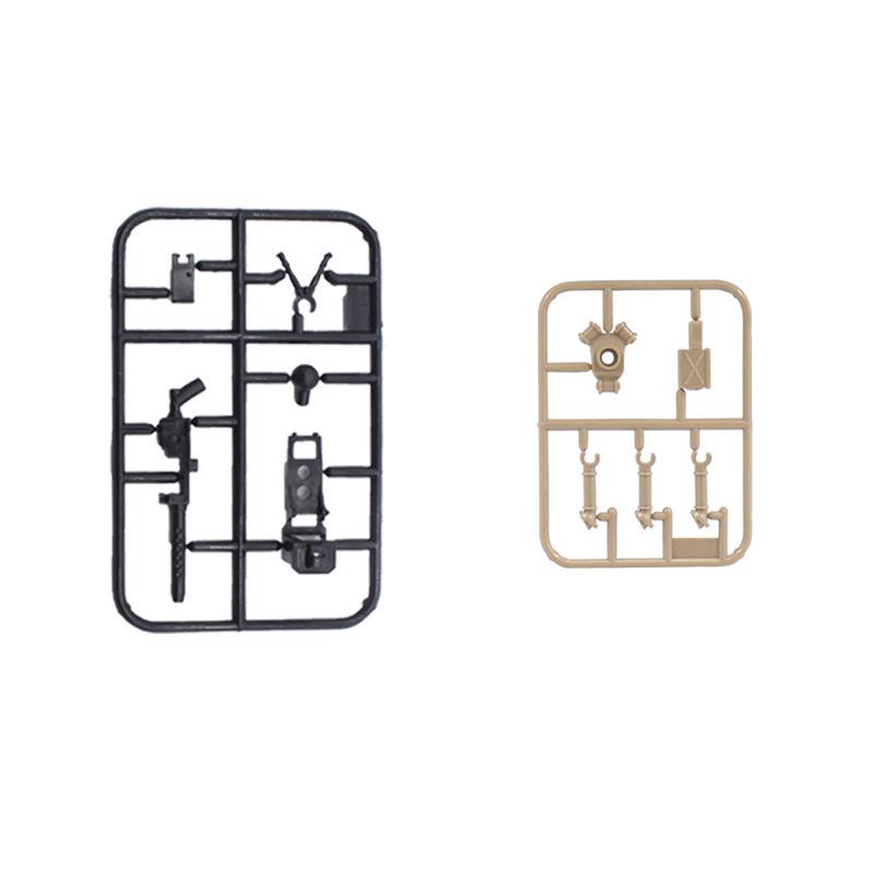 Jx06-1 Military Building Block Doll Accessories Heavy Machine Gun Equipment M2 Aviation Machine Gun Assembly