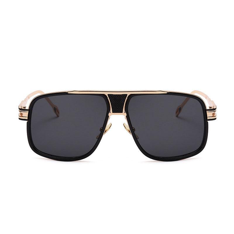 Fashion Sun Glasses Outdoor Toad Mirror Double Beam Decoration Glasses Sunglasses for Men