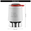 Small  230V Thermal Electric Valves Actuator with 2 Wire Connection Radiant Heating Component for Floor Heating Manifold