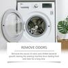 Washing Machine Cleaner Tablets 12pcs Professional Grade Mold Odor Removal Gentle on Components Regular Home Maintenance
