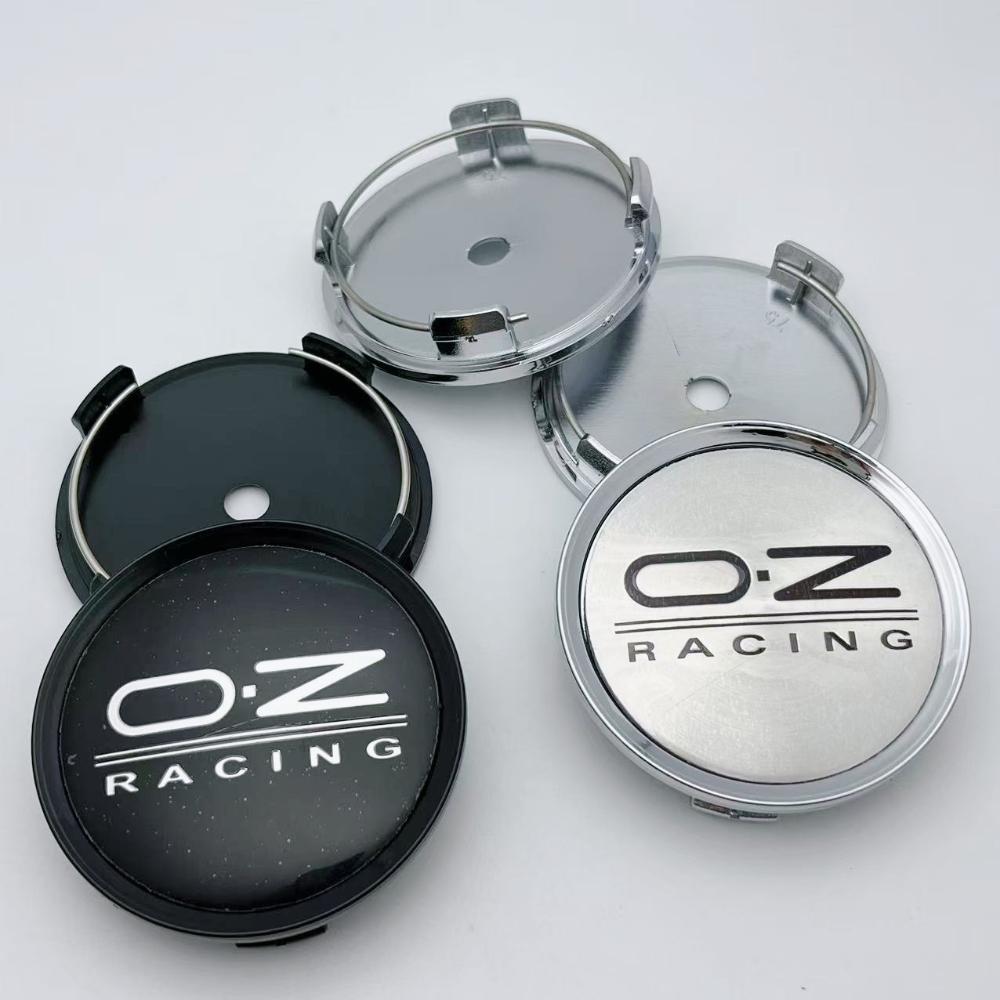 4pcs 75mm OZ O.Z Racing Logo Emblem Car Wheel Center Caps Wheels Hub Cap Hubcaps Auto Rim Centre Cover Styling Car Accessories