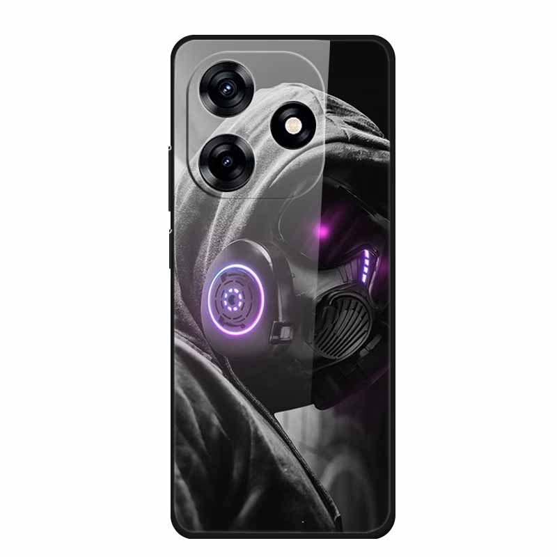 Glass Back Cover For Honor X5c / X5c Plus 4G Case Hard Tempered Glass Cases For Honor Play 10A 2025 Case Protective Funda Para