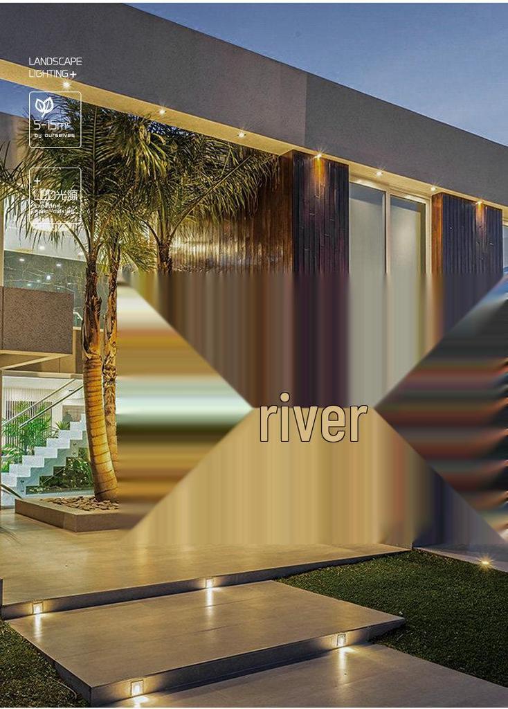 Modern Minimalist Outdoor Waterproof Linear LED Wall Lamp for Villa, Courtyard, Hotel, or Corridor
