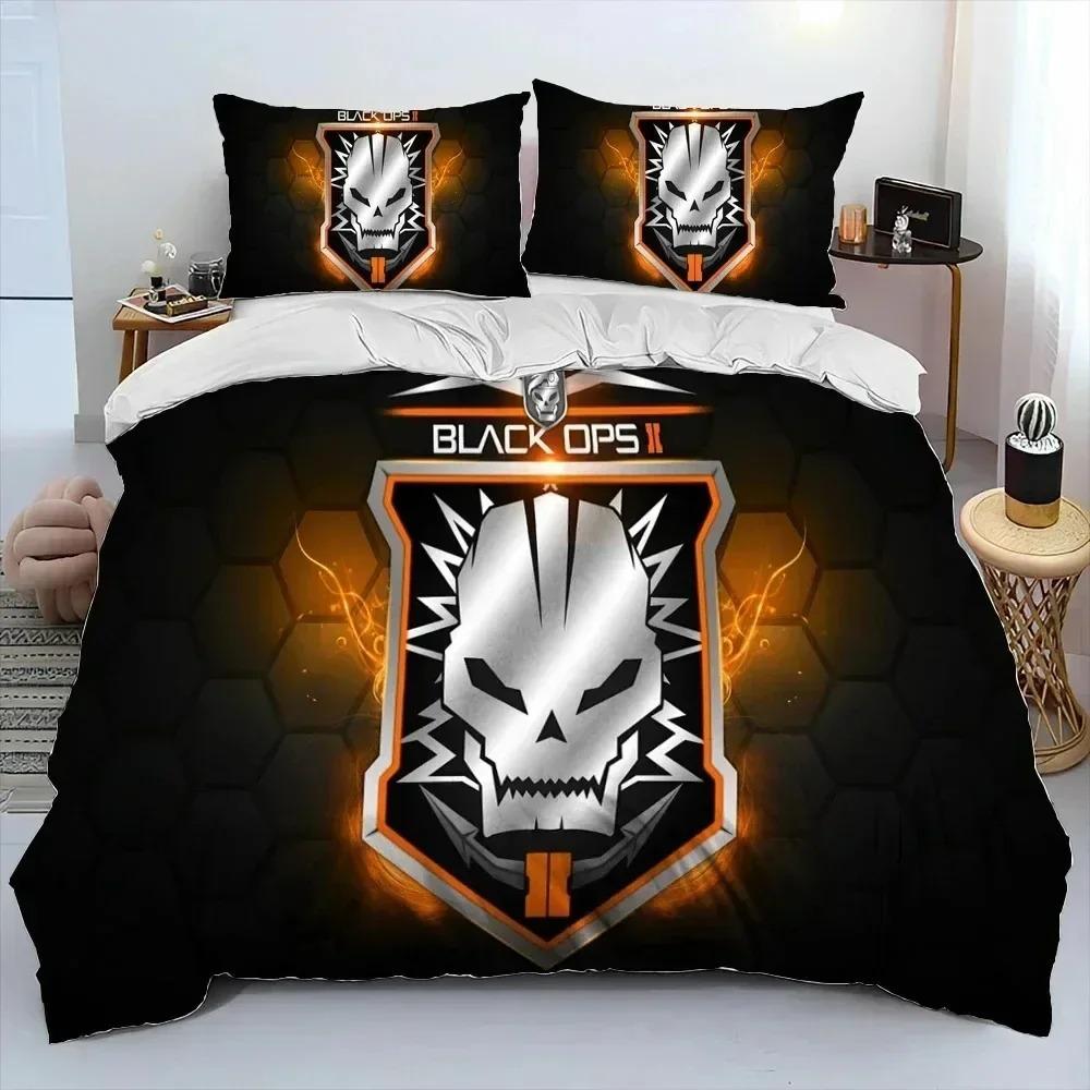 3D Print Game Call of Duty COD Bedding Set Duvet Cover Bed Set Quilt Cover Pillowcase Comforter king Queen Size Boys Adult