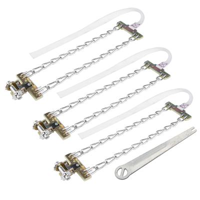 3pcs 235285mm Anti Skid Mud Ice Snow Tire Chain Winter Security Tyre Belt for Car Truck SUV