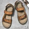 Fashion Open From Front Sling Back Summer House Slippers For Men Sport Sandal Men's Shoes For Summer Sneakers Due To Top Grade