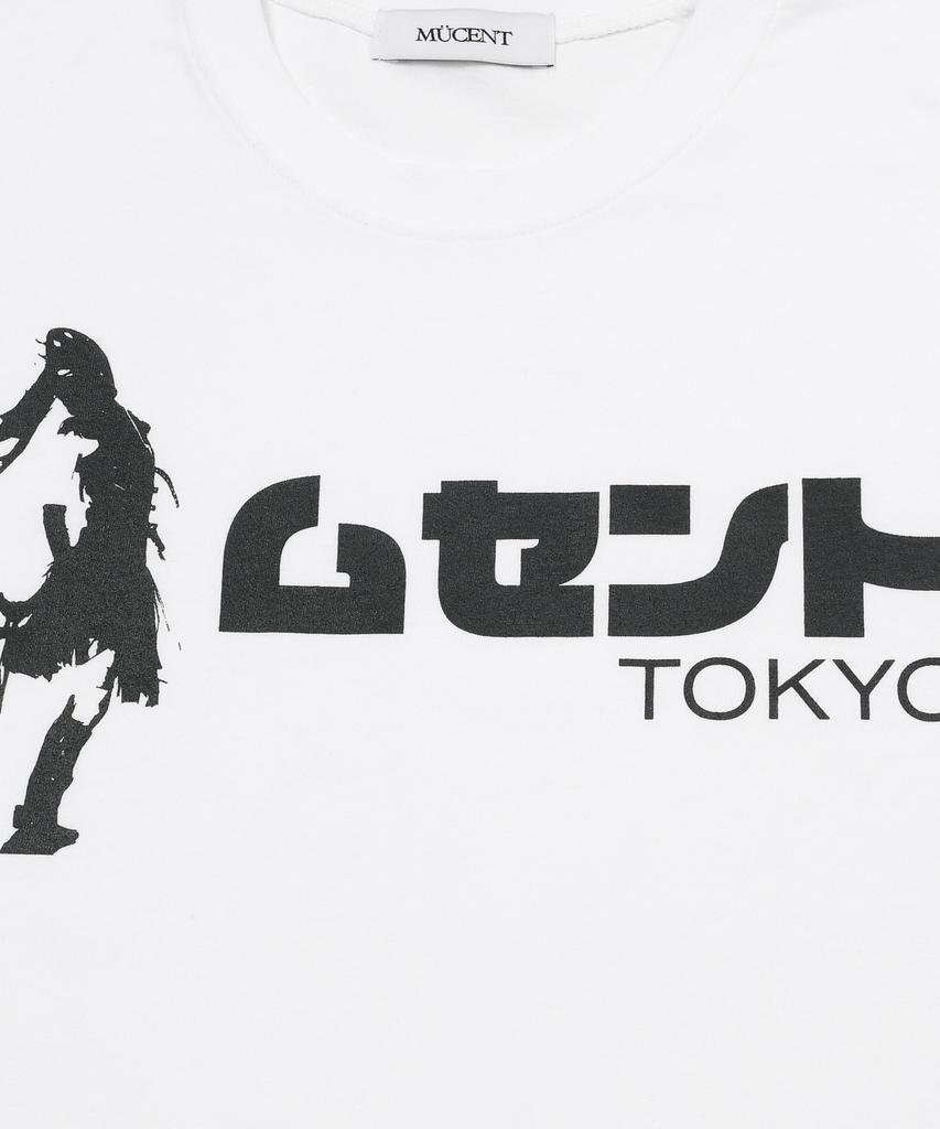MUCENT Tokyo Lettering Short Sleeve T-Shirt (2 Colors)