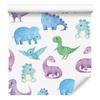 Colorful Dinosaurs Wallpaper for Living Room and Bedroom 50x1000
