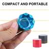 A1A2 Octagonal Billiard Chalks Holder Aluminum Billiard Chalks Case Easy To Carry