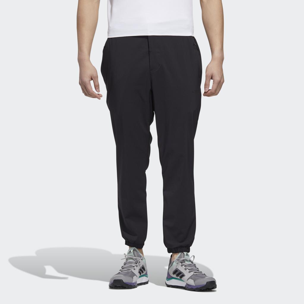 Adidas Xplr Jogger Pants Tapered Fit Men Bottoms Black GM0714