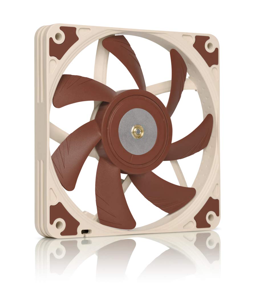 

Noctua Premium Quiet 4 Connection NF-A12x15 PWM, Fan, -Pin (120x15mm, Brown) чорний