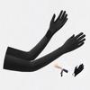 Non-slip Long Sleeve Sun Protection Sunscreen Sleeve Gloves Fashion Summer Arm Cover  Women