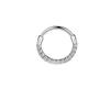 1-5 Stück 16G Mode 316L Edelstahl CZ Scharnier Septum Clicker Nasenring, Daith Helix Tragus Knorpel Piercing Schmuck