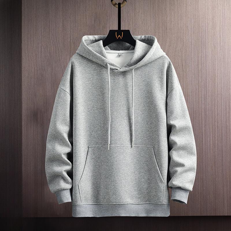 Spring and Autumn New Men's Sweater Casual Versatile Youth Handsome Pullover Hooded Long Sleeve T-Shirt Sweater