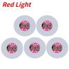 1PCS LED Bottles Coaster Lamps 6cm Luminous Cup Stickers Lights for Bar KTV Wedding Party Cocktail Drink Cups Vase Decoration