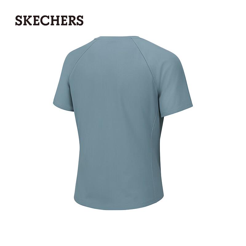 Skechers Women's Cool-Feel Sun-Protective Knit Short-Sleeve T-Shirt P226W016