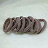 Black Seamless High Elastic Hair Tie Rubber Band 