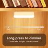 3 Modes LED Night Lights USB Rechargeable Desk Lamp Office Bedroom Study Reading Magnetic Light Dimmable Mini Dormitory Lamps