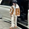 Big Girls' Stylish Thickened Shearling Coat - 2025 Autumn/Winter Fashion