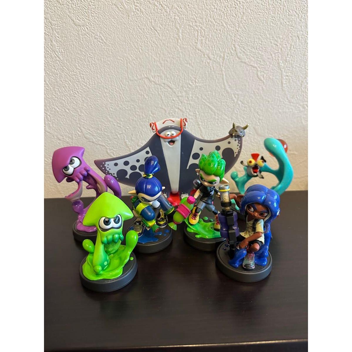 Использованные amiibo Splatoon amiibo Splatoon amiibo мальчик кальмар cojake mantaro