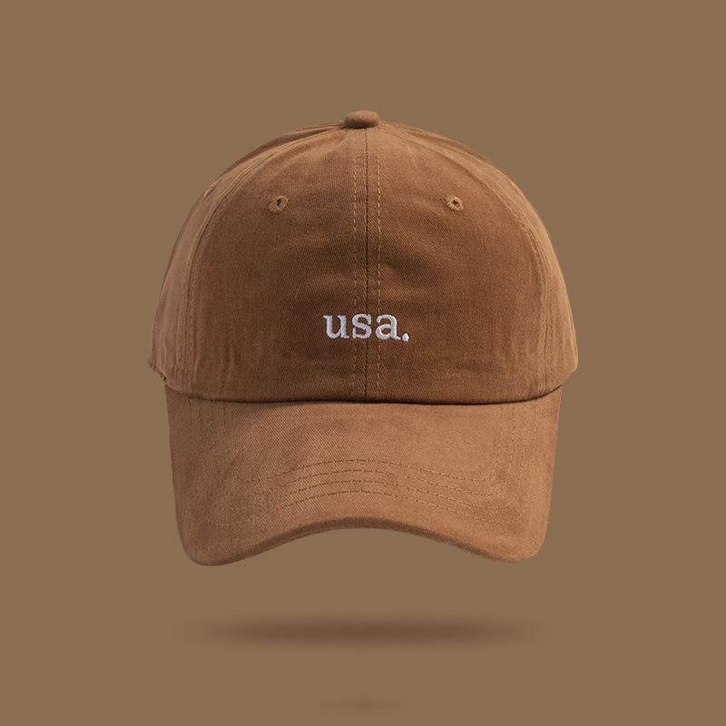 High quality Hat for Men and Women Embroidered Soft Top Baseball Cap Korean Version Versatile Street Student Couple Baseball Cap Showing Small Face