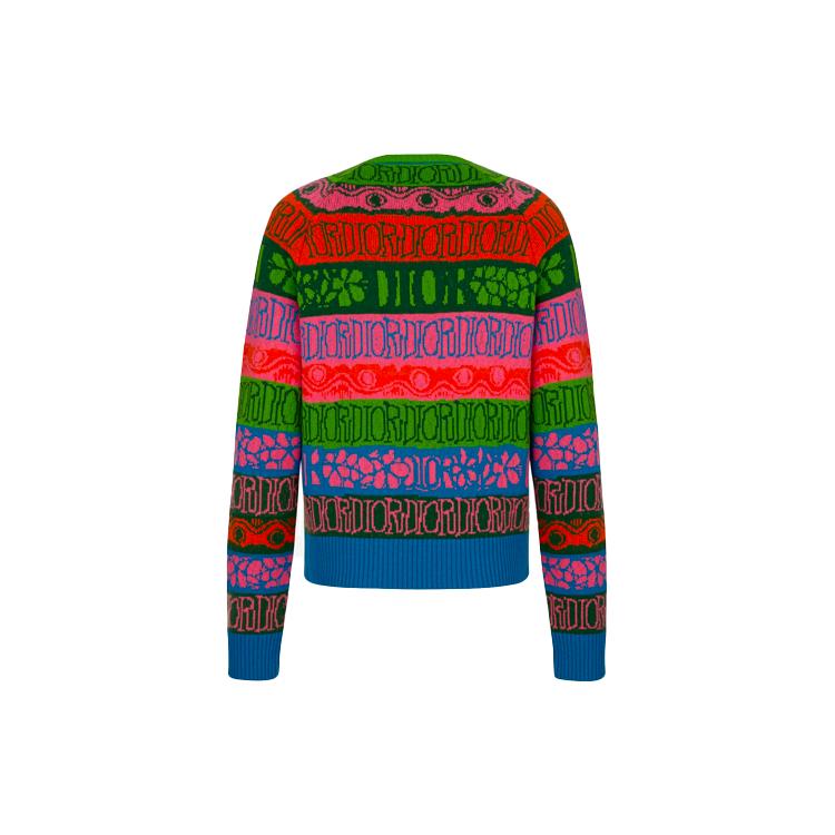 DIOR Loose Fit Knitwear Men's Multicolor 033M622AT167-C685