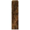Radiator Cover Smoked Oak 149 x 20 x 82 cm Engineered Wood