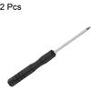uxcell Mini Torx Screwdriver, T2 Star Head for Watch Eyeglasses Electronics Repair, 2 Pcs