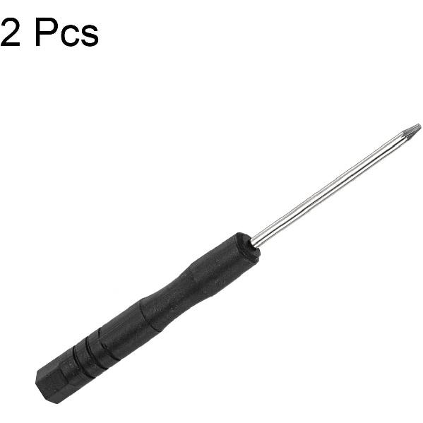 uxcell Mini Torx Screwdriver, T2 Star Head for Watch Eyeglasses Electronics Repair, 2 Pcs