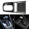 Pegatinas Interiores de Fibra de Carbono para Coche Repuesto Para VW Golf 6 GTI R MK6 2008-12(Estilo A, Conducción Izquierda)