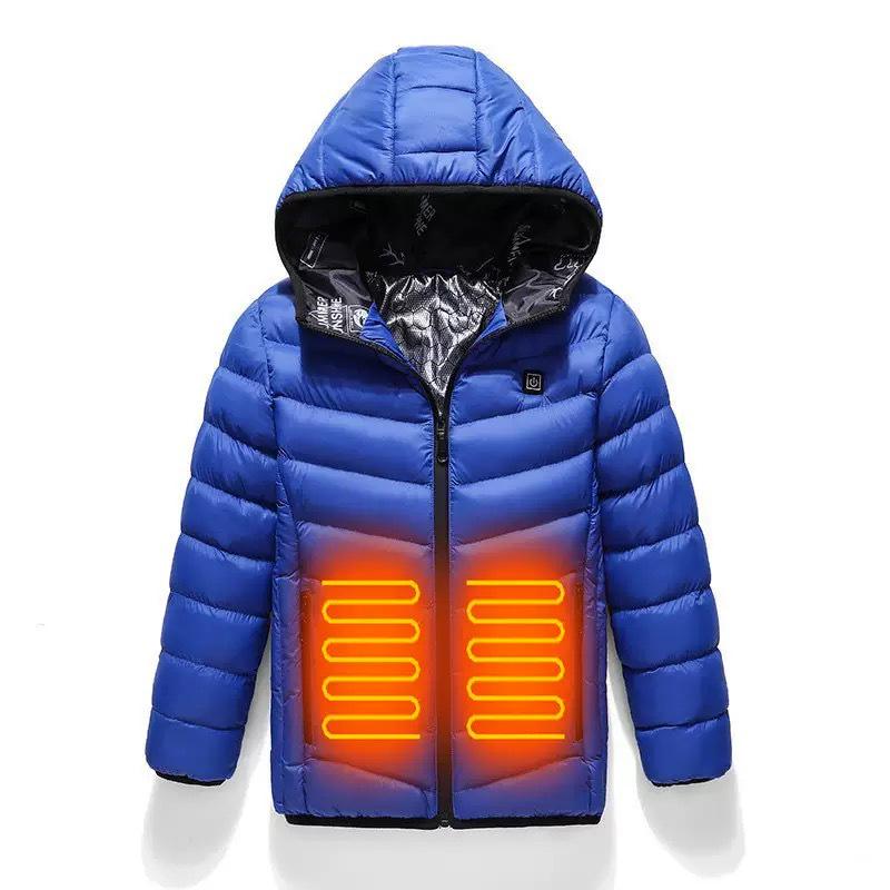 Smart USB-Powered Heated Vest for Kids - Constant Temperature Warmth 170 cm