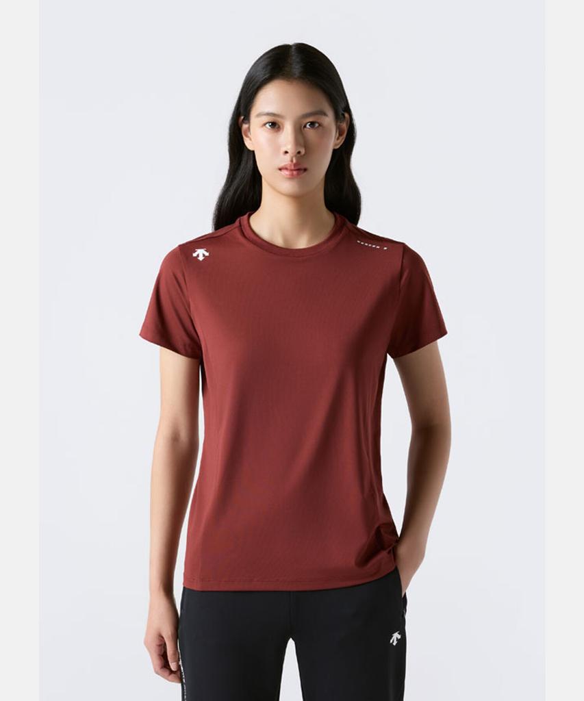 DESCENTE Training Short Sleeve T-Shirt Brick Sr323Tts70 (B Type)