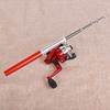 Pocket Collapsible Fishing Rod Reel Set Mini Pen Fishing Rod Set Pen Shaped Telescopic Fishing Rod with Fishing Reel