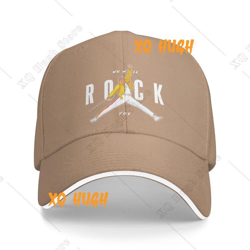 Custom Freddie Mercury Baseball Cap Outdoor Women Mens Adjustable Rock Dad Hat Summer