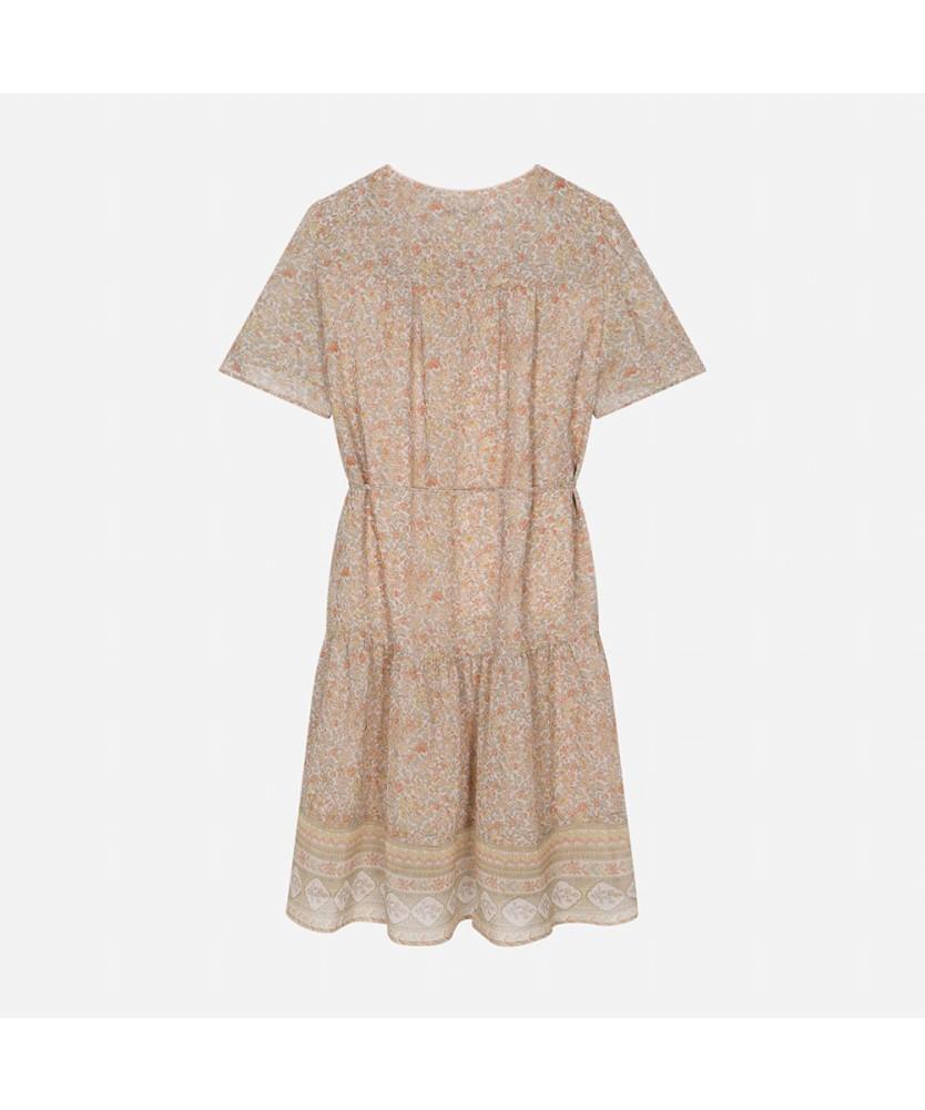 THURSDAY ISLAND Border Mix Mini Dress_T264Mop243W