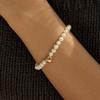 Beroe [silver925] Heart Pearl Bracelet