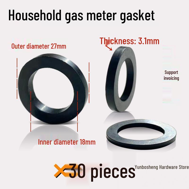 M30 Natural Gas/Water Meter Rubber Sealing Gasket